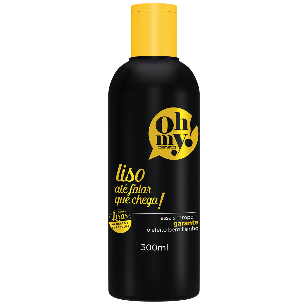 Shampoo Oh My Liso Até Falar Que Chega 300ml Cigana Beleza