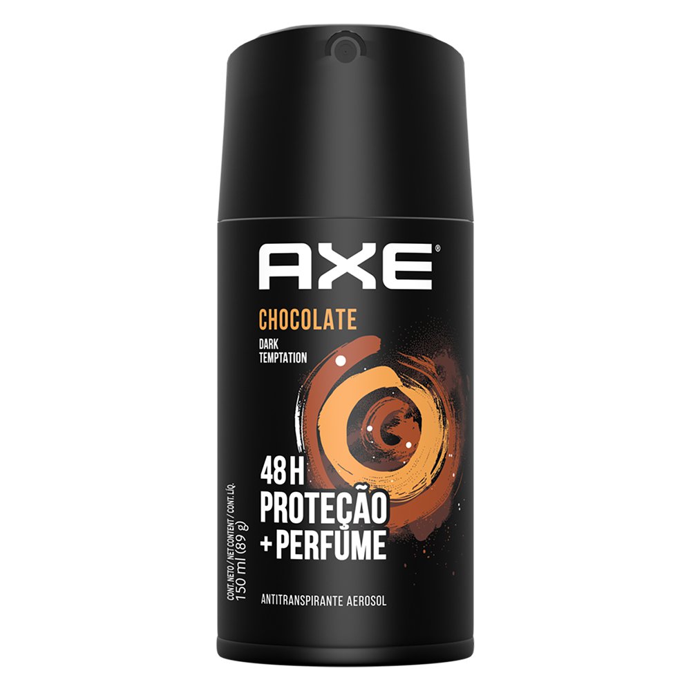 Desodorante Axe Body Spray Chocolate 150ml Cigana Beleza