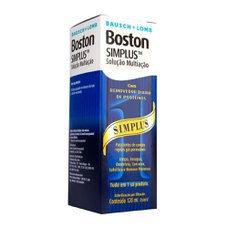 Solução Multiação para Lentes de Contato Boston Simplus 120mL