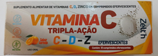 Vitamina C - D - Zinco Zelth 10 Eferv