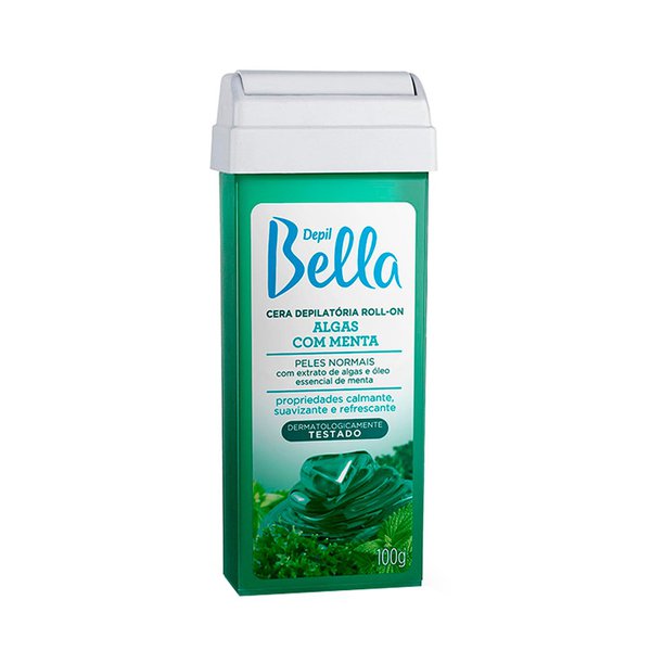 Cera Roll-on Algas Com Menta 100g - Depil Bella