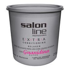 Guanidina Extra Conditioning Relaxer Super Alisa e Relaxa 215g - Salon Line