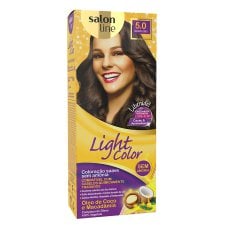 Coloração Light Color 5.0 Castanho Claro - Salon Line