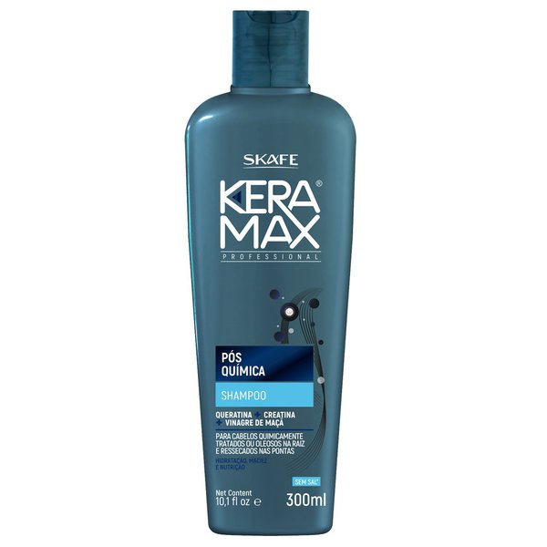 Shampoo Pós-Química Keramax 300ml - Skafe