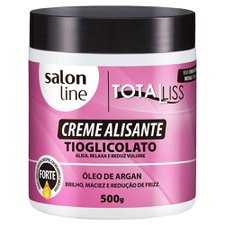 Creme Alisante Óleo de Argan Forte 500g - Salon Line