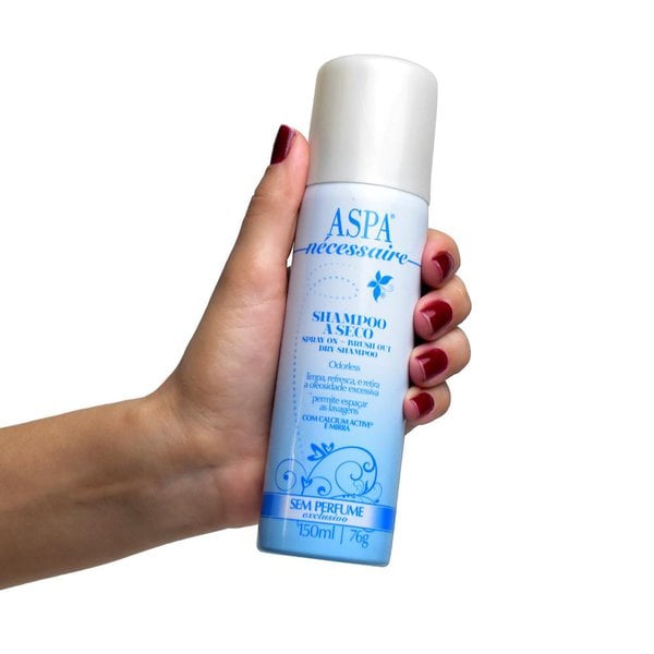 Shampoo a Seco sem Perfume 150ml - Aspa