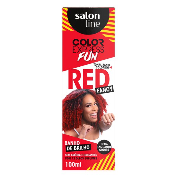 Tonalizante Color Express Fun Fancy Red 100ml - Salon Line