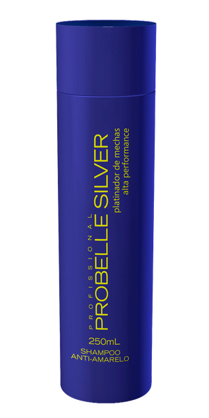 Shampoo Anti-Amarelo Matizador Silver 250ml - Probelle
