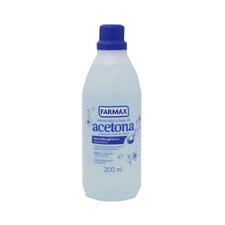 Acetona Azul 200ml - Farmax