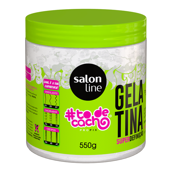 Gelatina #todecacho Super Definição 550g -  Salon Line