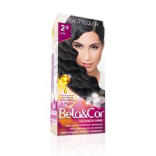 Kit Coloração Bela&Cor 2.0 Preto  - BeautyColor