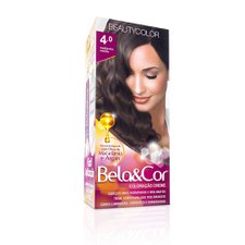 Kit Coloração Bela&Cor 4.0 Castanho Médio - BeautyColor