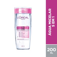 Água Micelar Solução de Limpeza Facial 5 em 1 200ml - L'Oréal Paris