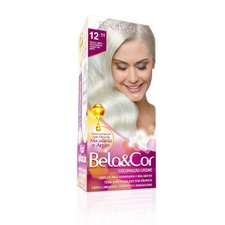 Kit Coloração Bela&Cor 12.11 Louro Ultra Claríssimo Especial Gelo - BeautyColor