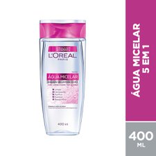 Água Micelar Solução de Limpeza Facial 5 em 1 400ml - L'Oréal Paris