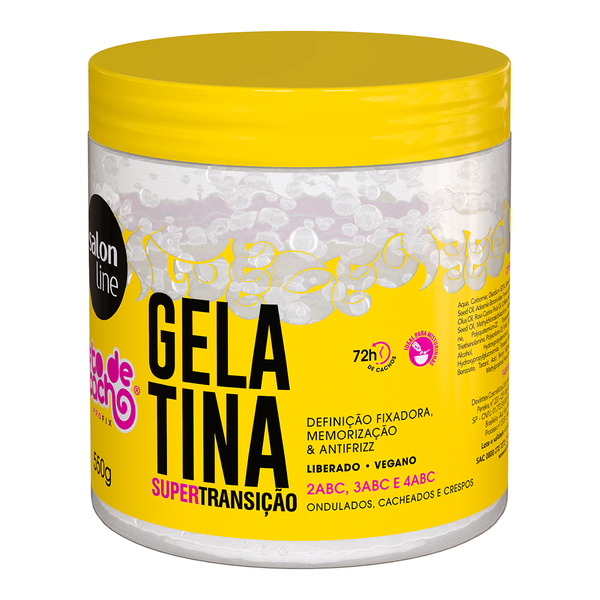 Gelatina #todecacho Super Transição Capilar 550g - Salon Line