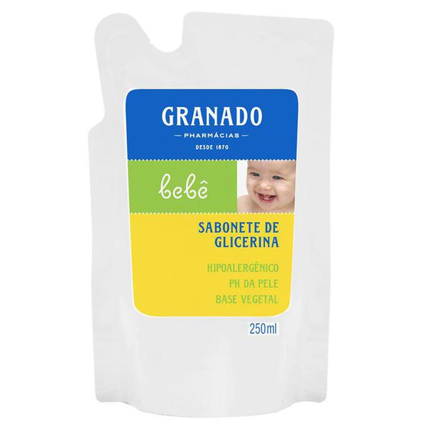 Sabonete Líquido de Glicerina Original Bebê Refil 250ml - Granado