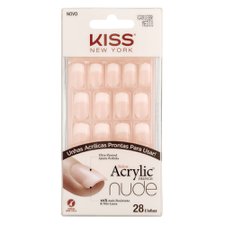 Unhas Postiças Salon Acrylic Nude Médio - Cashmere - Kiss
