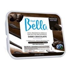 Cera Barra Dark Chocolate 250g - Depil Bella