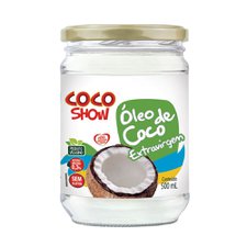 Óleo de Coco Extra Virgem Pote 500ml Coco Show - Copra