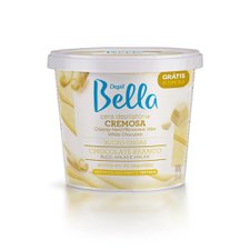Cera Micro-ondas Cremosa Chocolate Branco 100g - Depil Bella