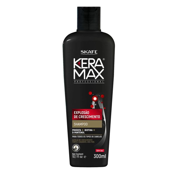 Shampoo Explosão Crescimento Keramax 300ml - Skafe