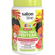 Creme para Pentear Kids Cachinhos Definidos Melância 1kg - Salon Line