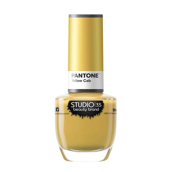 Esmalte Pantone 2 #yellowcab 9ml - Studio 35