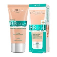 BB Cream 5 em 1 Efeito Matte FPS 50 Cor: Clara - L'Oréal Paris