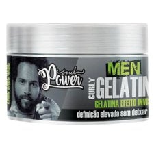 Gelatina Invisivel Men Curly 250g - Soul Power
