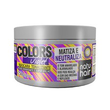Máscara Matizadora Colors Violet 250g - Natuhair