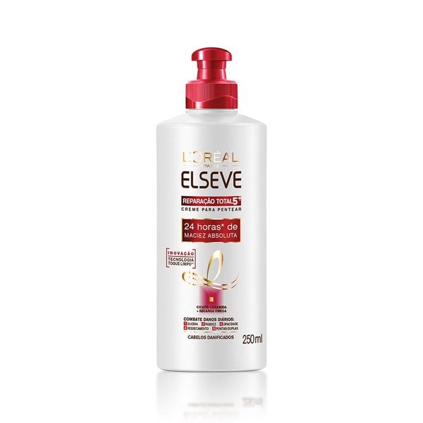 Creme de Pentear Reparação Total 5 250ml - Elseve