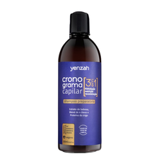 Shampoo Preparatório para Cronograma Capilar 3 em 1  500ml -  Yenzah