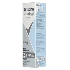 Desodorante Rexona Clinical Antitranspirante Aerosol Sem Perfume 150ml