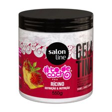 Gelatina #todecacho Óleo de Rícino Definição e Nutrição 550g -  Salon Line