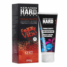 Tonalizante Keraton Hard Colors sem Amônia Trata e Colore Foxxy Vibe 100g - Kert