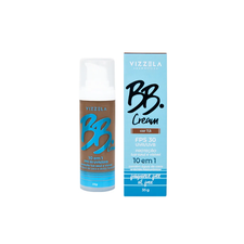 Base BB Cream 10 em 1 FPS 30 Cor 7,5 - Vizzela