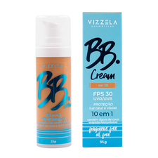 Base BB Cream 10 em 1 FPS 30 Cor 05 - Vizzela