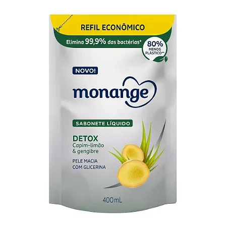 MONANGE SAB LIQ REFIL 400ML DETOX