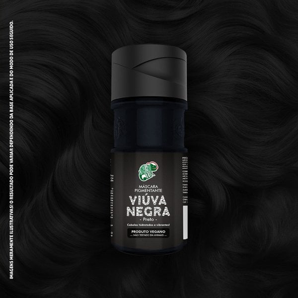 Máscara Pigmentante Viúva Negra 100ml - Kamaleão Color