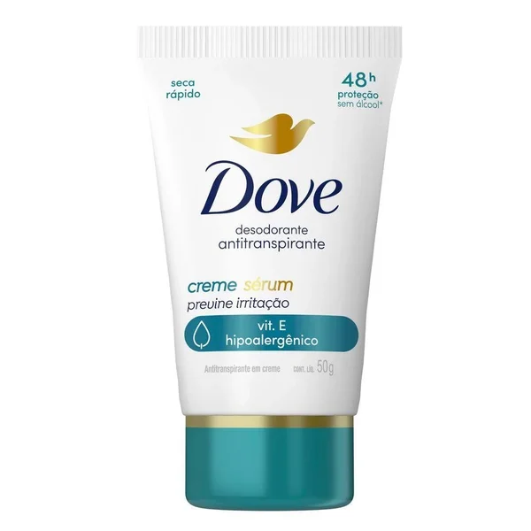 Desodorante Dove Creme Sérum Previne Irritação 50G