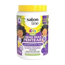 Creme para Pentear Açai Kids Cachinhos Sem Frizz 1kg - Salon Line
