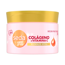 Máscara de Tratamento Seda Nina Secrets Colágeno + Vitamina C 300g