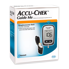 Kit Accu-Chek Guide Me Monitor de Glicemia Completo