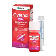 Cyfenol Baby 100mg/ml Frasco 15ml + Seringa Dosadora