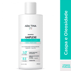 Shampoo Limpeza Profunda Amplexe Ada Tina Caspa e Oleosidade 250ml