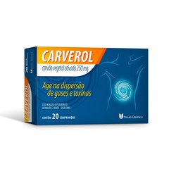 Carverol 250mg  20 comprimidos