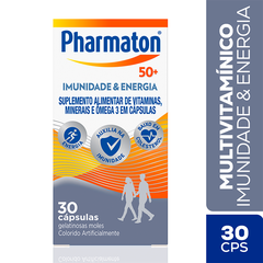 Pharmaton 50+ Imunidade e Energia 30 Cápsulas