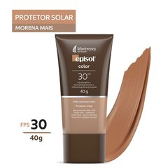 Protetor Solar Episol Color Pele Morena Mais FPS30 40g