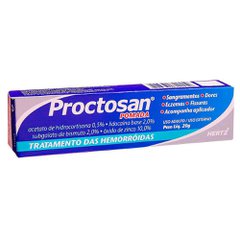 Proctosan 05 + 2 + 2 + 10% pomada retal tubo com 20 g + 1 aplicador